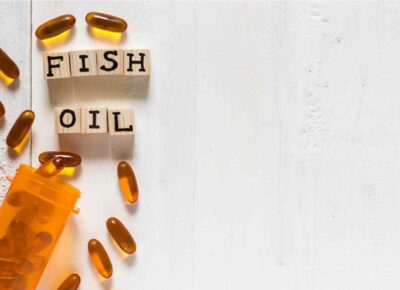 "Fish oil capsules rich in omega-3, essential for brain health and depression relief.